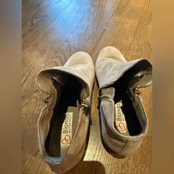 Blondo Waterproof Booties Sand Size 9 - Picture 6 of 7